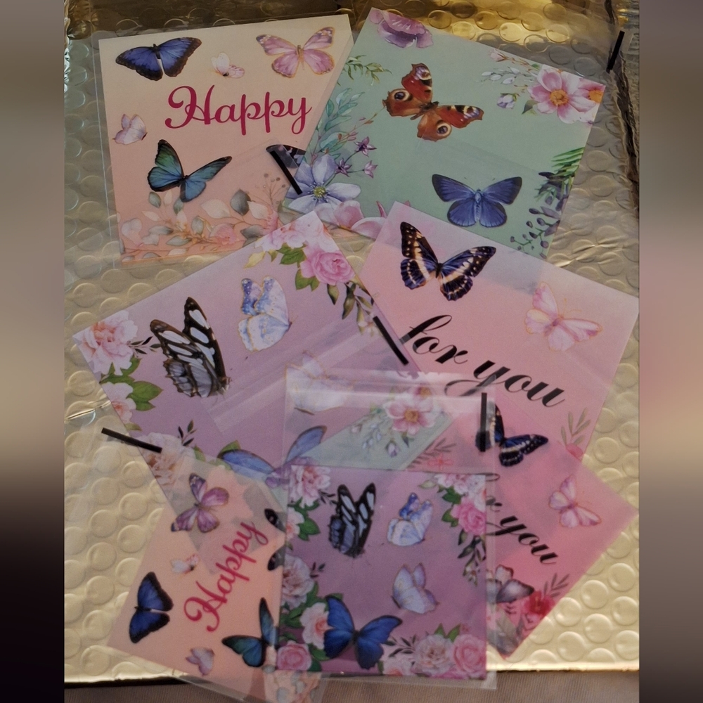 40ct. Resealable Cellophane Bags 20 -3x4 + 20 -2x2 - Picture 4 of 6